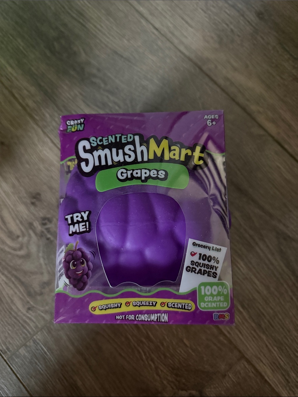 SmushMart Scented Grape Squishy Toy - Purple